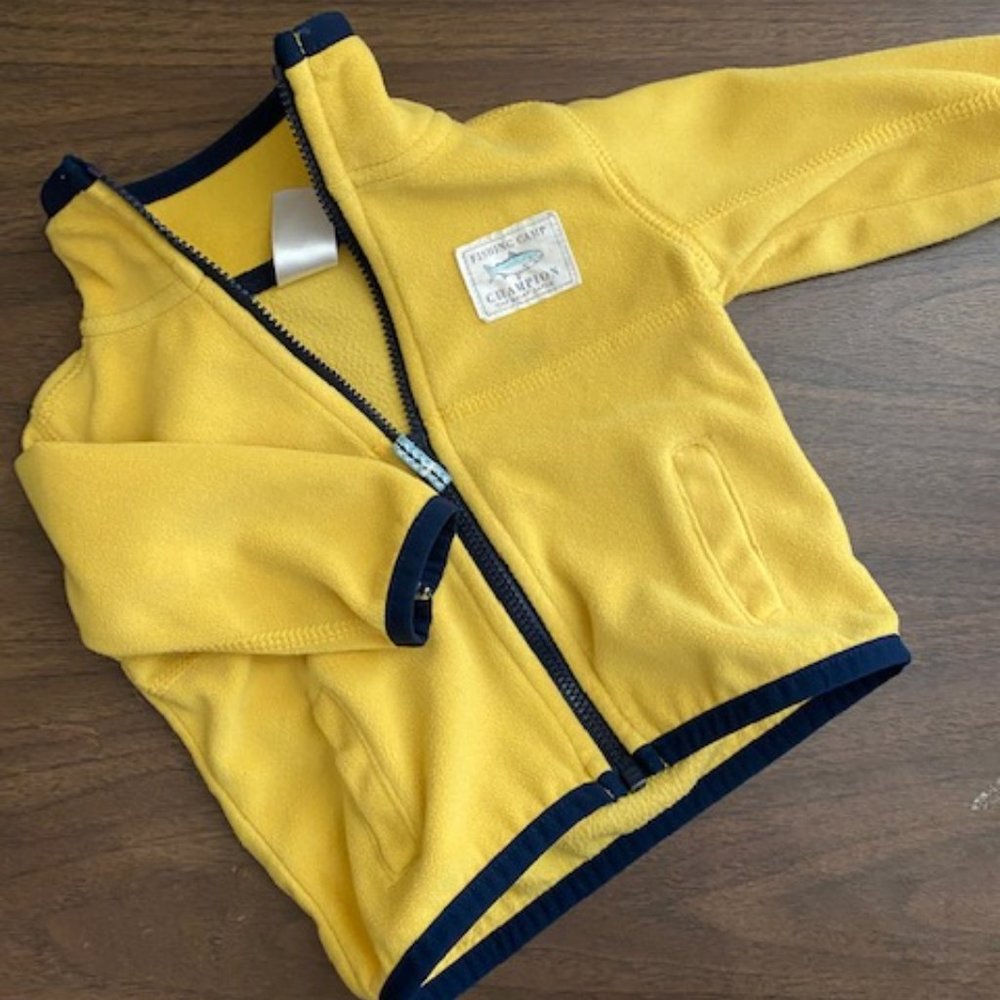 -5 for $25-Carters Yellow & Navy Pullover 3m